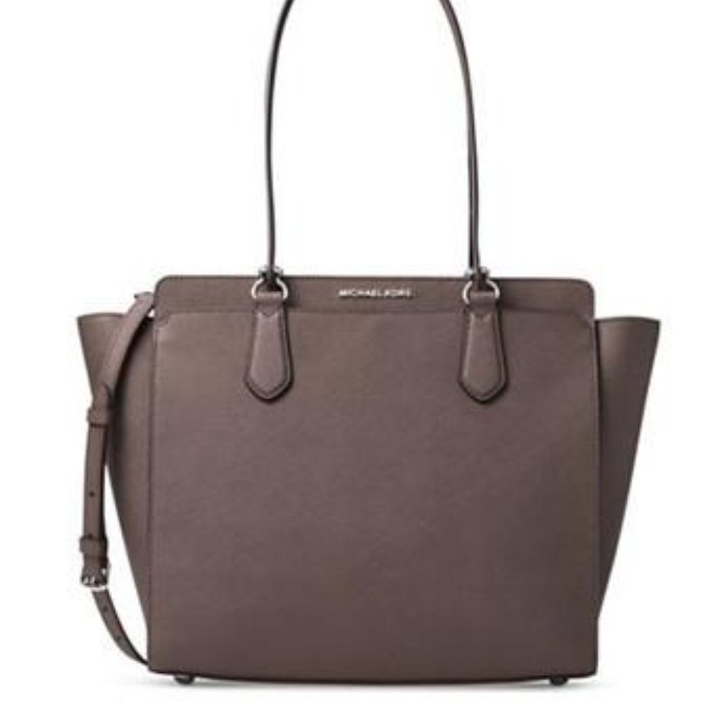 Michael Kors Dee Dee Large Convertible Cinder Tote
